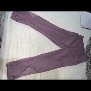 Purple Lulu Lemon Crop Leggings